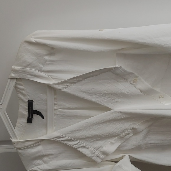 BCBG MaxAzria "Elsy" US XS White Blouse - Picture 3 of 11